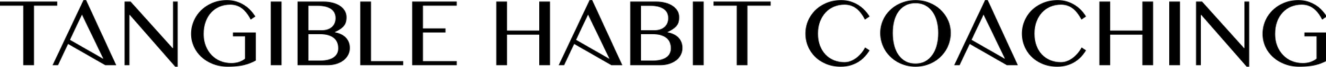 Tangible Habit Coaching Word Logo